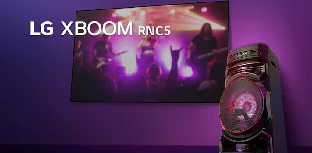 Νιώστε δυνατά τον ρυθμό του πάρτι με το νέο LG XBOOM RNC5