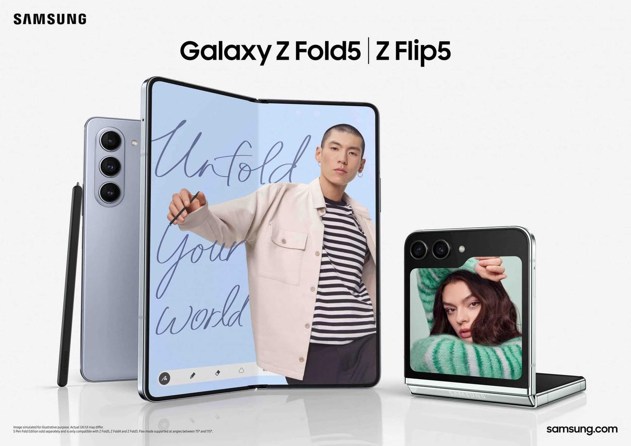 Τα Samsung Galaxy Z Flip5 και Z Fold5 σας υποδέχονται στη νέα εποχή των smartphones!