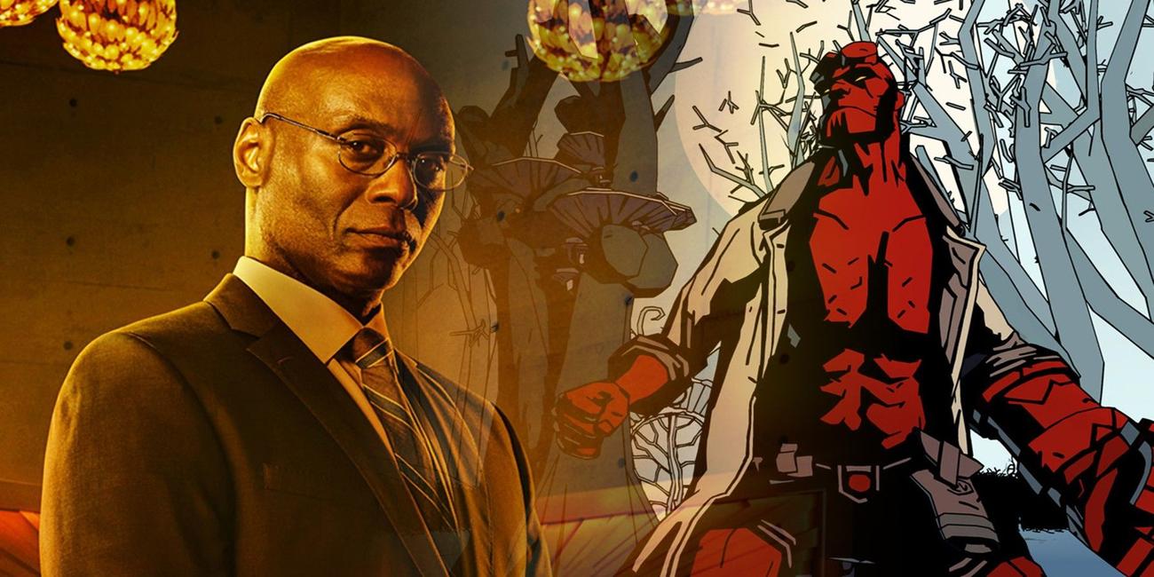 Το Hellboy Web of Wyrd Dev μιλάει σε συνεργασία με τον Lance Reddick
