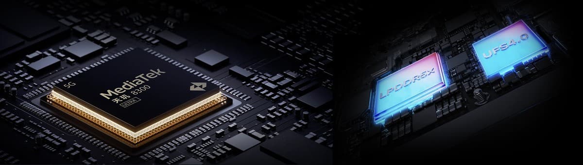 Dimensity 8300 Ultra με θάλαμο ατμών 5.000mm²