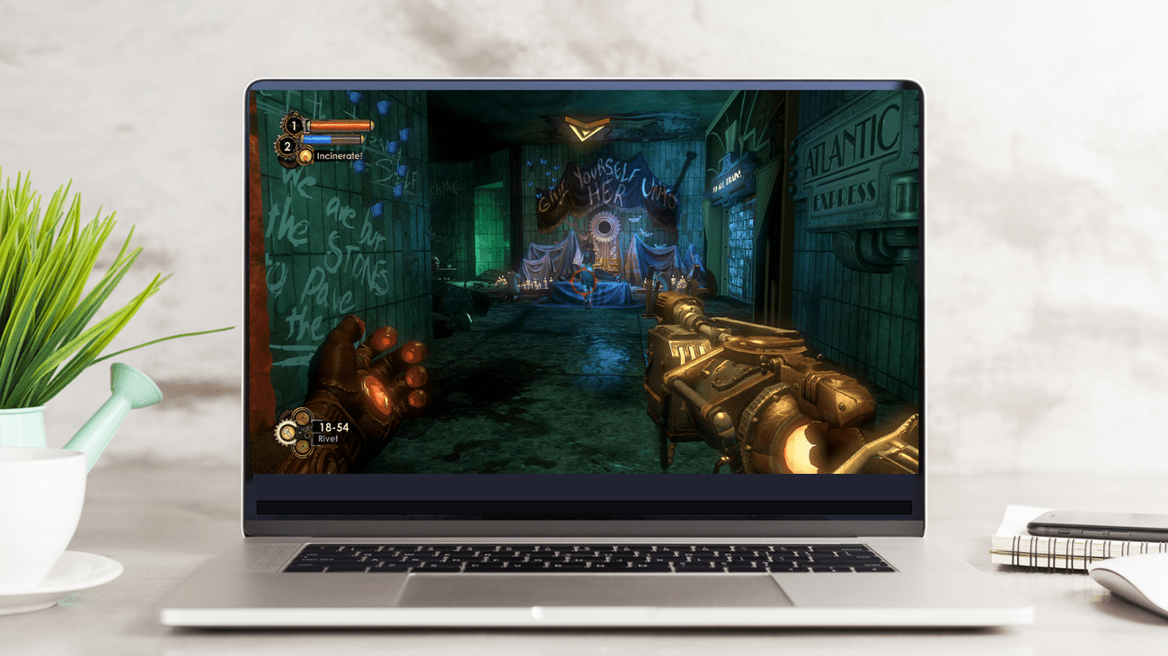 Το Bioshock 2 τρέχει σε MacBook Pro