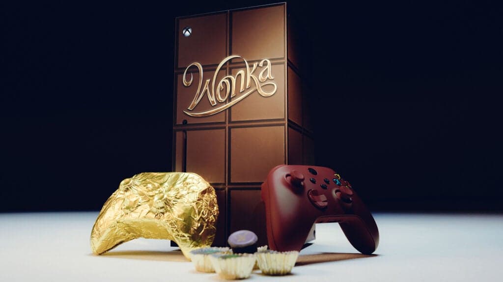 Microsoft's 'Edible Controller' and Willy Wonka Xbox Series X