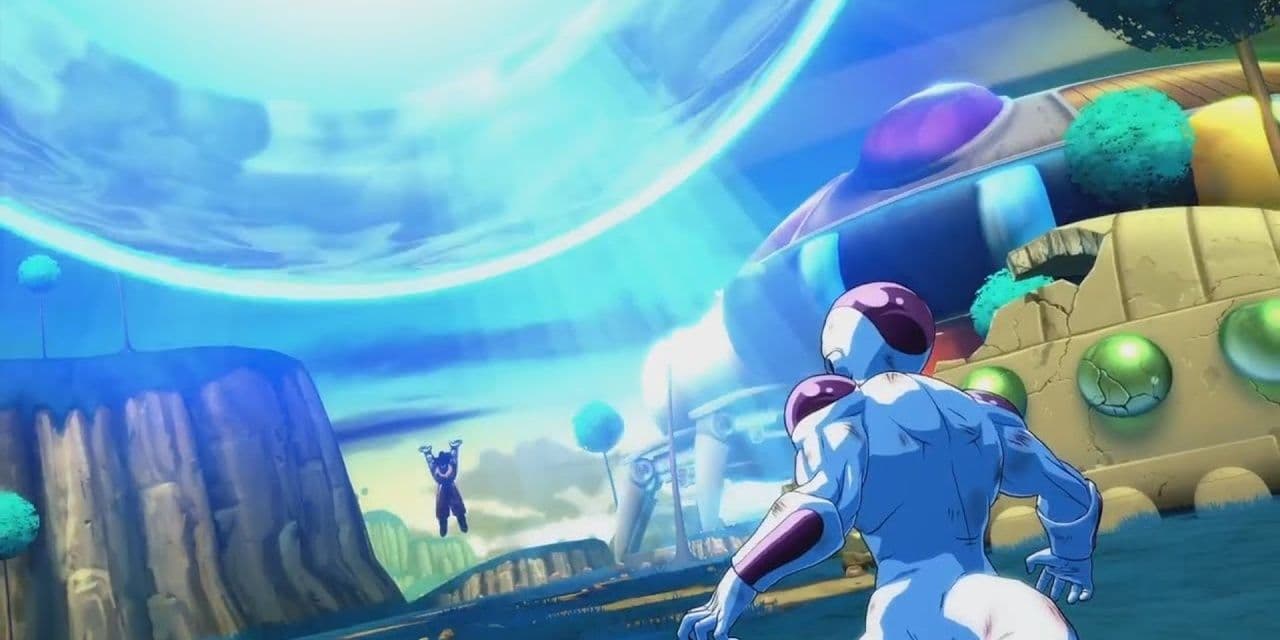 Goku, Frieza, and a Spirit Bomb στο Dragon Ball FighterZ