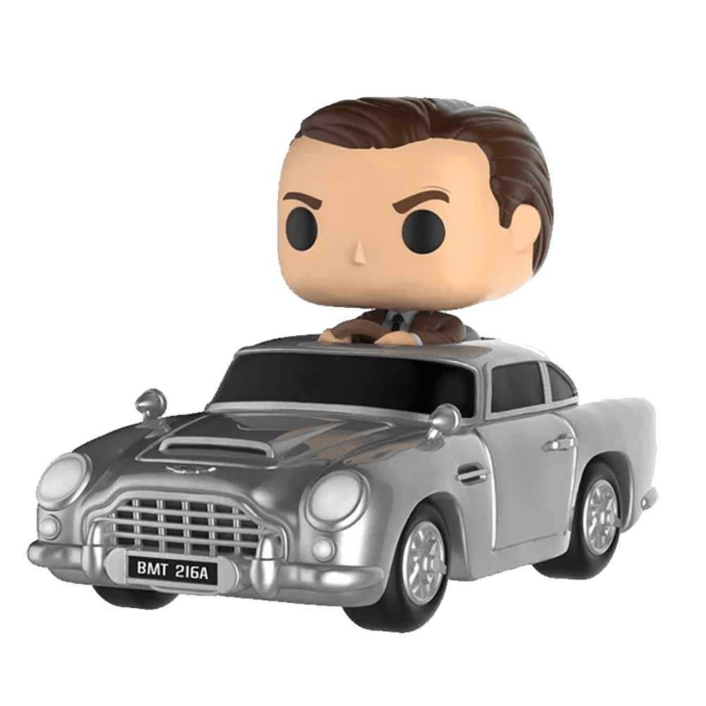 Funko Pop!  Οδηγεί τον James Bond και τον DB5