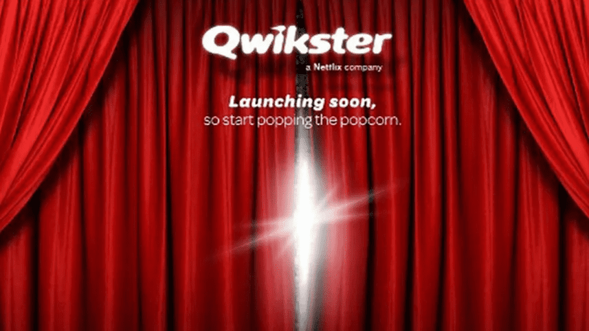Σελίδα προορισμού Qwikster.
