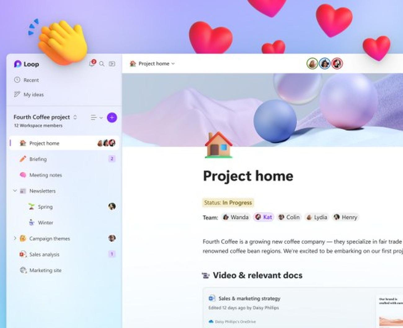 Γνωρίστε τη Microsoft Loop, τον ανταγωνιστή της έννοιας που περιμένετε
