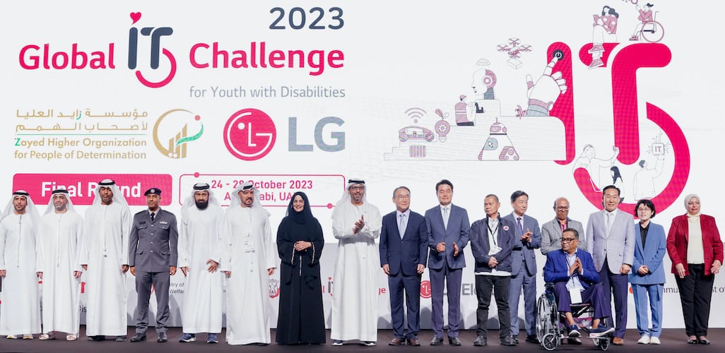 Η LG ενθαρρύνει τους νέους με κινητικά προβλήματα στο GLOBAL IT CHALLENGE 2023