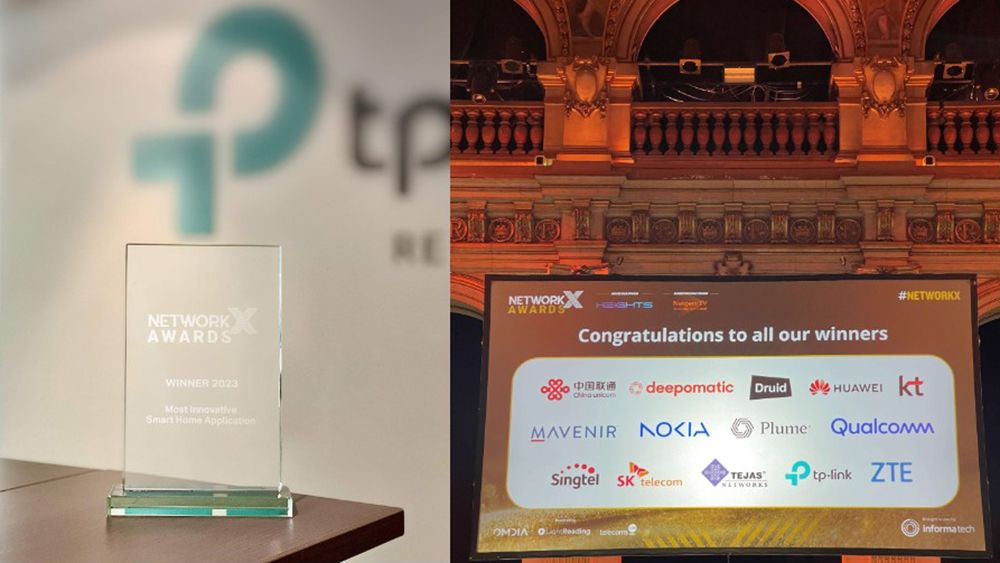 Η Tapo αναδείχθηκε Most Innovative Smart Home Application στα Network X Awards 2023 — InfoCom