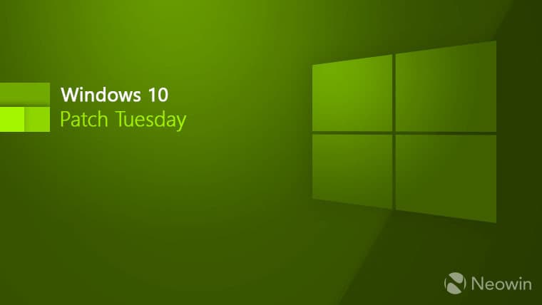 Win 10 Patch tuesday