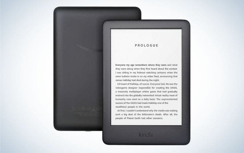 The Amazon Kindle is our pick for the best ereaders.