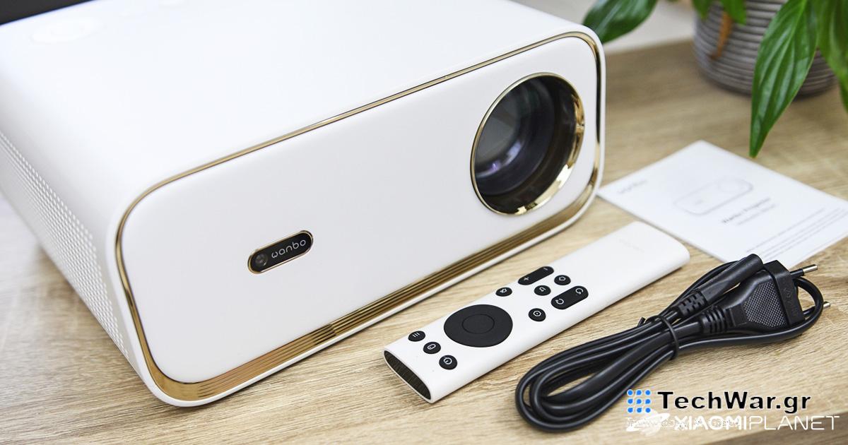 Το Wanbo X5 είναι ο πιο πρόσφατος προβολέας Full HD της μάρκας με φωτεινότητα έως και 1100 ANSI

