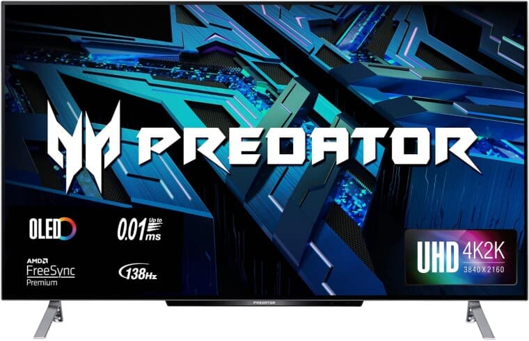 Αποκτήστε αυτήν την τεράστια οθόνη παιχνιδιών OLED 48 ιντσών Acer Predator για μια νέα, πάντα χαμηλή τιμή, Αποκτήστε αυτήν την τεράστια οθόνη παιχνιδιών OLED 48 ιντσών Acer Predator για μια νέα, πάντα χαμηλή τιμή, TechWar.gr
