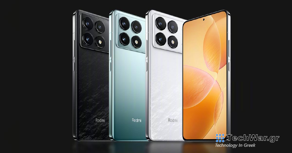 Η Redmi παρουσίασε επίσημα το νέο κορυφαίο Redmi K70 Pro!