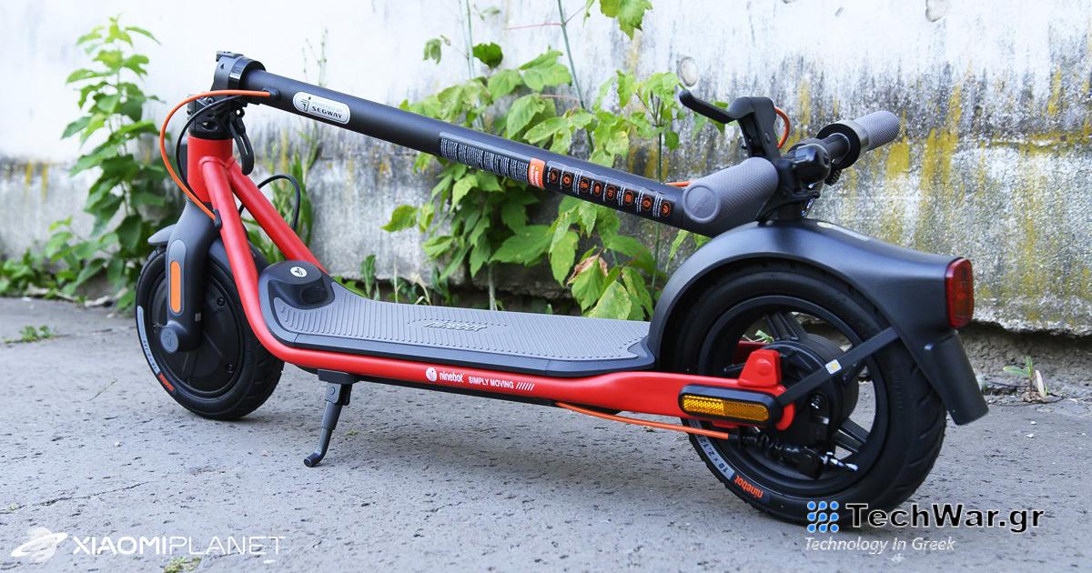 Σκούτερ Ninebot KickScooter D18E, D28E και D38E [KUPÓNY]
