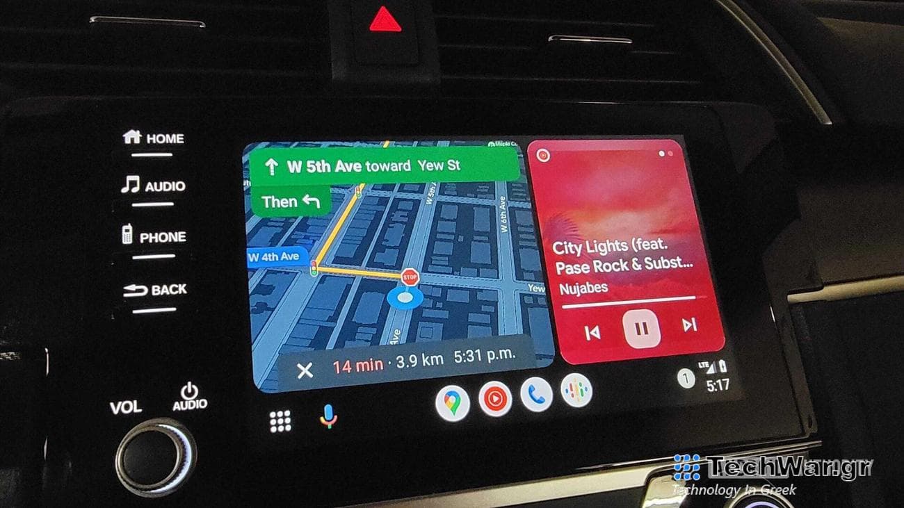 android auto dashboard