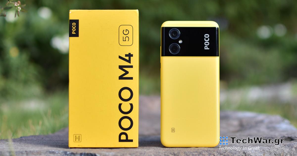 Το POCO M4 5G διαθέτει οθόνη 90 Hz, μπαταρία 5000 mAh και NFC [KUPÓNY]
