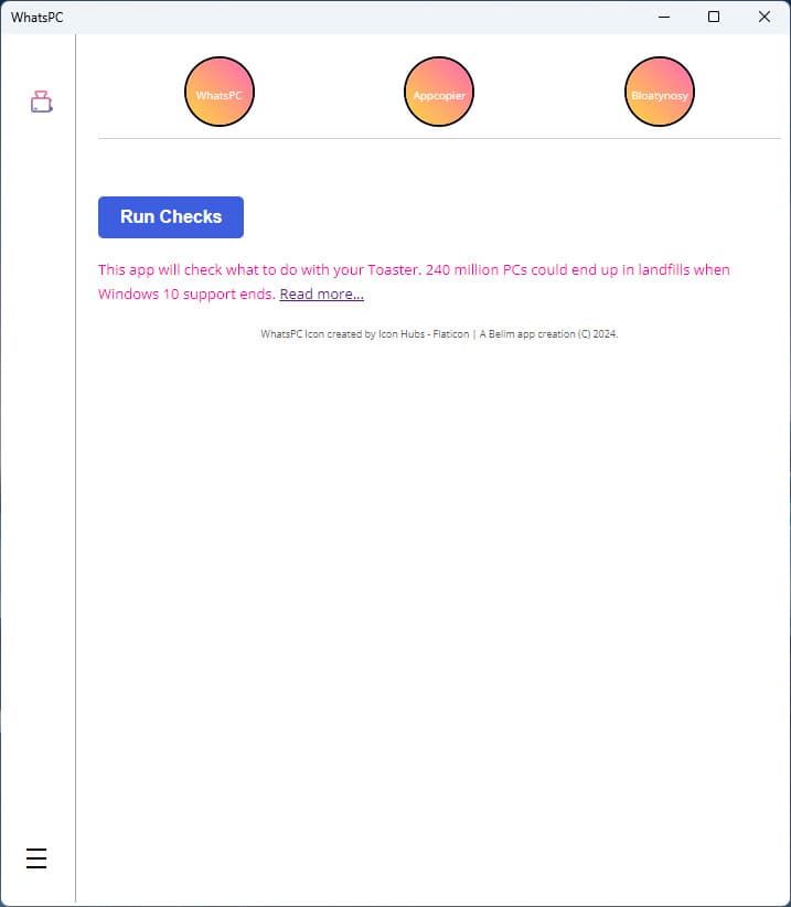 Η ανεπίσημη εφαρμογή υπενθυμίζει να μην εγκαταλείπετε τον υπολογιστή σας που δεν είναι έτοιμος για Windows 11, προτείνει επίσης Linux, Η ανεπίσημη εφαρμογή υπενθυμίζει να μην εγκαταλείπετε τον υπολογιστή σας που δεν είναι έτοιμος για Windows 11, προτείνει επίσης Linux, TechWar.GR