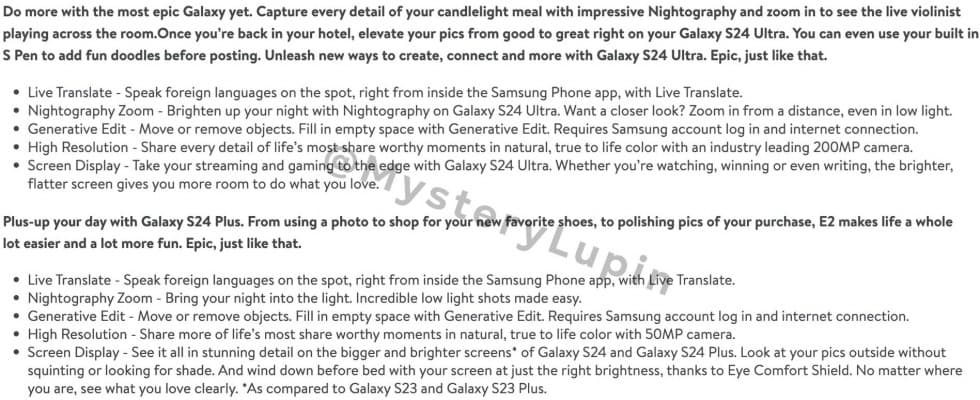 Η σειρά Samsung Galaxy S24 θα έρθει με Ζωντανή Μετάφραση και Γενική Επεξεργασία, Η σειρά Samsung Galaxy S24 θα έρθει με Ζωντανή Μετάφραση και Γενική Επεξεργασία, TechWar.GR
