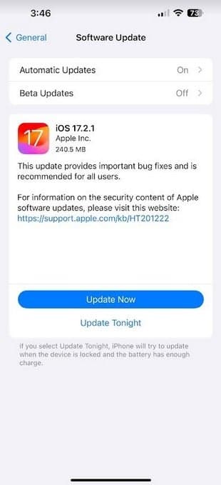 Η Apple κυκλοφορεί το iOS 17.2.1 για να εξοντώσει τα σφάλματα μυστηρίου, Η Apple κυκλοφορεί το iOS 17.2.1 για να εξοντώσει τα σφάλματα μυστηρίου, TechWar.gr