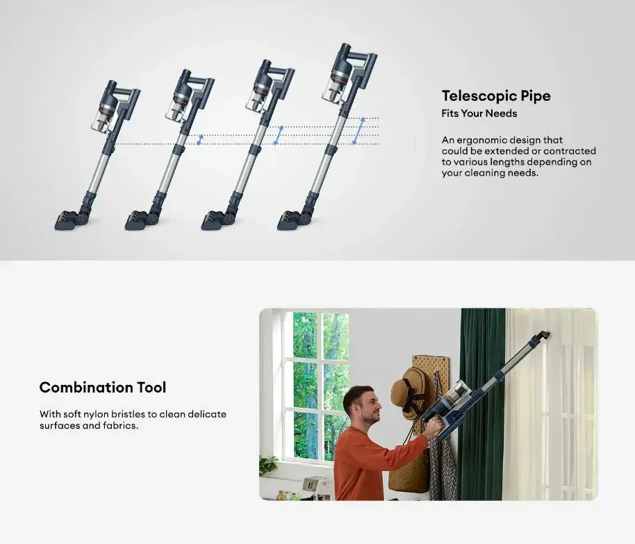 Ultenic FS1 : Ασύρματη όρθια σκούπα με μοτέρ 450W, και αυτόματο άδειασμα!, Ultenic FS1 : Ασύρματη όρθια σκούπα με μοτέρ 450W, και αυτόματο άδειασμα!, TechWar.gr