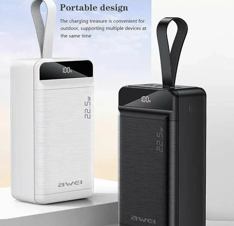 Awei P142K - Ένα PowerBank 50.000mAh με 3 Usb θύρες, 1 Type-C και 1 Lightning στα 50,2€!, Awei P142K – Ένα PowerBank 50.000mAh με 3 Usb θύρες, 1 Type-C και 1 Lightning στα 50,2€!, TechWar.GR