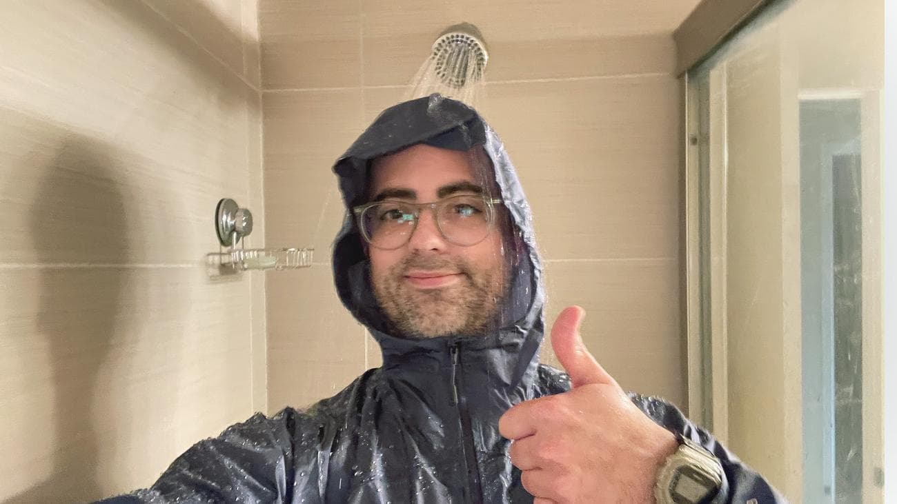 Μπουφάν βροχής ηλίου για εξωτερική έρευνα