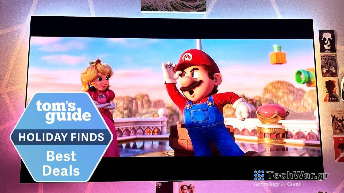 LG G3 77-inch Super Mario Bros. 