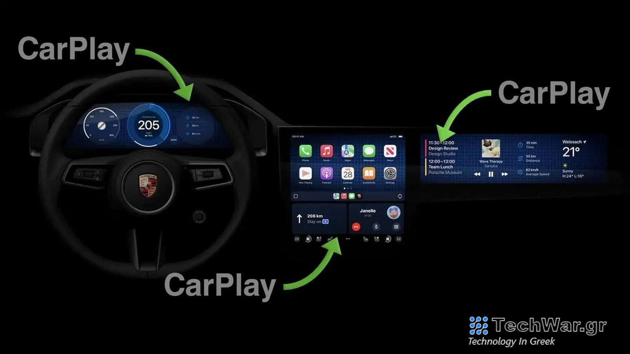 Apple: η νέα γενιά του CarPlay θα έχει περισσότερο έλεγχο του αυτοκινήτου