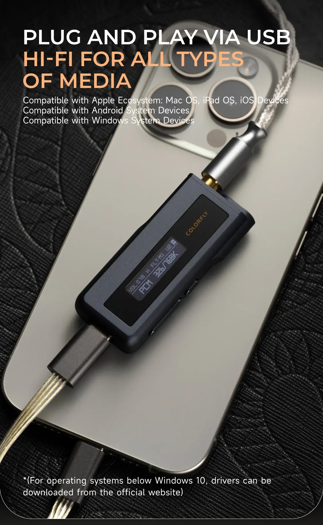 Η COLORFLY αποκαλύπτει τον ενισχυτή DAC USB Hi-Fi CDA-M2, εξοπλισμένο με οθόνη OLED, Η COLORFLY αποκαλύπτει τον ενισχυτή DAC USB Hi-Fi CDA-M2, εξοπλισμένο με οθόνη OLED, TechWar.gr