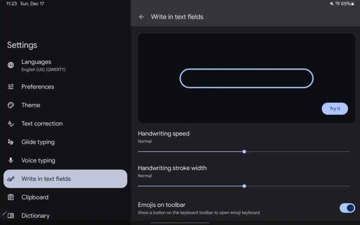 Το Gboard προσφέρει τώρα γραφή σε πεδία κειμένου χρησιμοποιώντας το S Pen σε tablet Samsung, Το Gboard προσφέρει τώρα γραφή σε πεδία κειμένου χρησιμοποιώντας το S Pen σε tablet Samsung, TechWar.gr