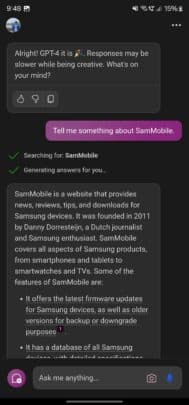 Η εφαρμογή chatbot Microsoft Copilot AI τύπου ChatGPT κυκλοφόρησε για συσκευές Android, Η εφαρμογή chatbot Microsoft Copilot AI τύπου ChatGPT κυκλοφόρησε για συσκευές Android, TechWar.GR
