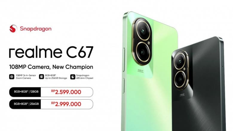 Realme C67 4G: ντεμπούτο με Snapdragon 685 και κάμερα 108MP, Realme C67 4G: ντεμπούτο με Snapdragon 685 και κάμερα 108MP, TechWar.GR