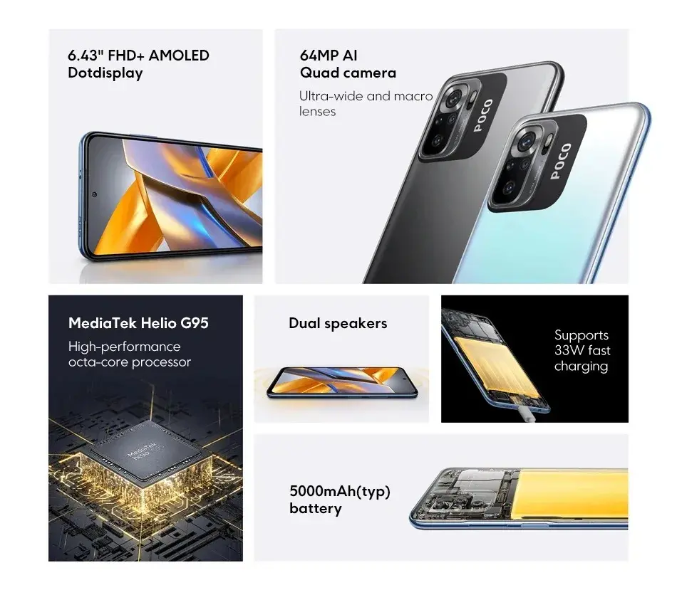 Xiaomi Poco M5s : Entry Level τηλέφωνο, με 8GB RAM και βασική κάμερα 64MP στα 132.5€!, Xiaomi Poco M5s : Entry Level τηλέφωνο, με 8GB RAM και βασική κάμερα 64MP στα 132.5€!, TechWar.gr