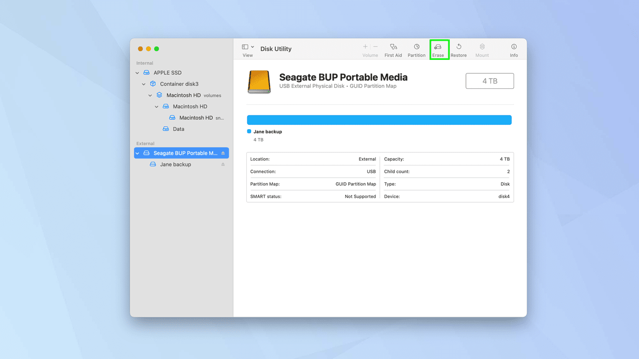 Πώς να διαμορφώσετε έναν εξωτερικό σκληρό δίσκο στο macOS, Πώς να διαμορφώσετε έναν εξωτερικό σκληρό δίσκο στο macOS, TechWar.gr