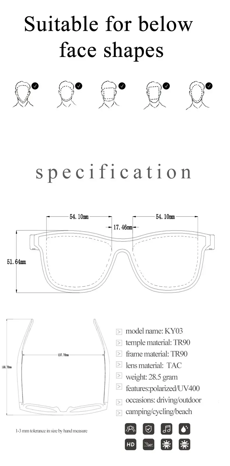 Polarized γυαλιά ηλίου με προστασία UV400 ΚΑΙ Bluetooth ακουστικά, σε μια πρόταση με όνομα που τα λέει όλα: K1K2KXKY KY03, Polarized γυαλιά ηλίου με προστασία UV400 ΚΑΙ Bluetooth ακουστικά, σε μια πρόταση με όνομα που τα λέει όλα: K1K2KXKY KY03, TechWar.gr