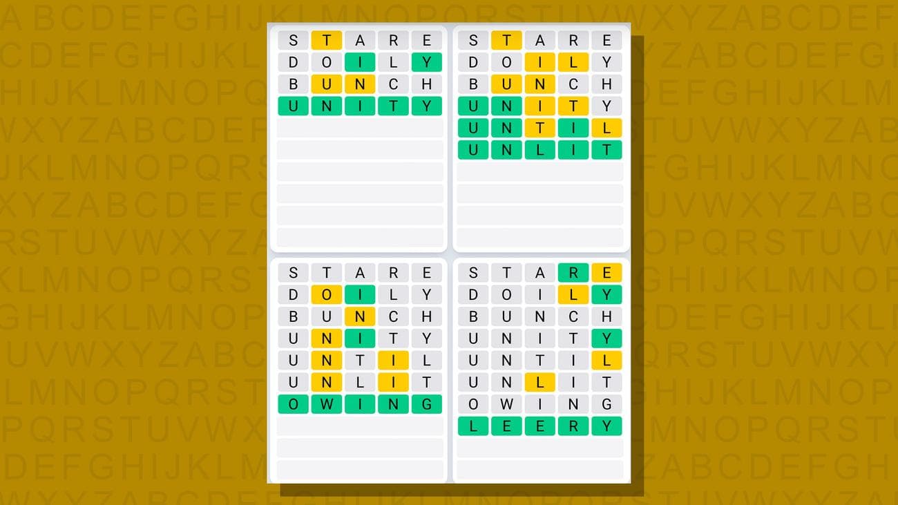 Quordle σήμερα - υποδείξεις και απαντήσεις για τη Δευτέρα 11 Δεκεμβρίου (παιχνίδι #686), Quordle σήμερα – υποδείξεις και απαντήσεις για τη Δευτέρα 11 Δεκεμβρίου (παιχνίδι #686), TechWar.gr
