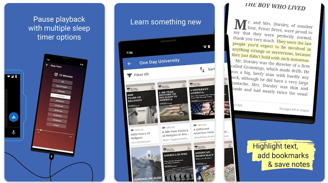 6 υπέροχες εφαρμογές ακουστικών βιβλίων που δεν ακούγονται, 6 υπέροχες εφαρμογές ακουστικών βιβλίων που δεν ακούγονται, TechWar.GR