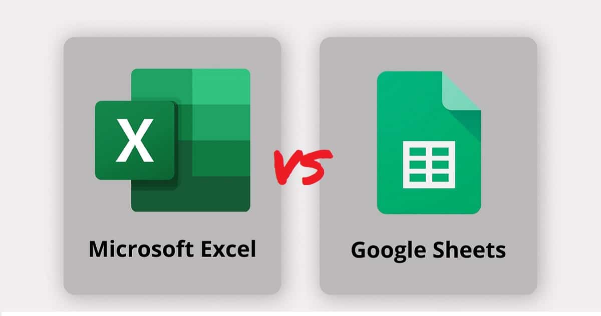 excel vs sheets