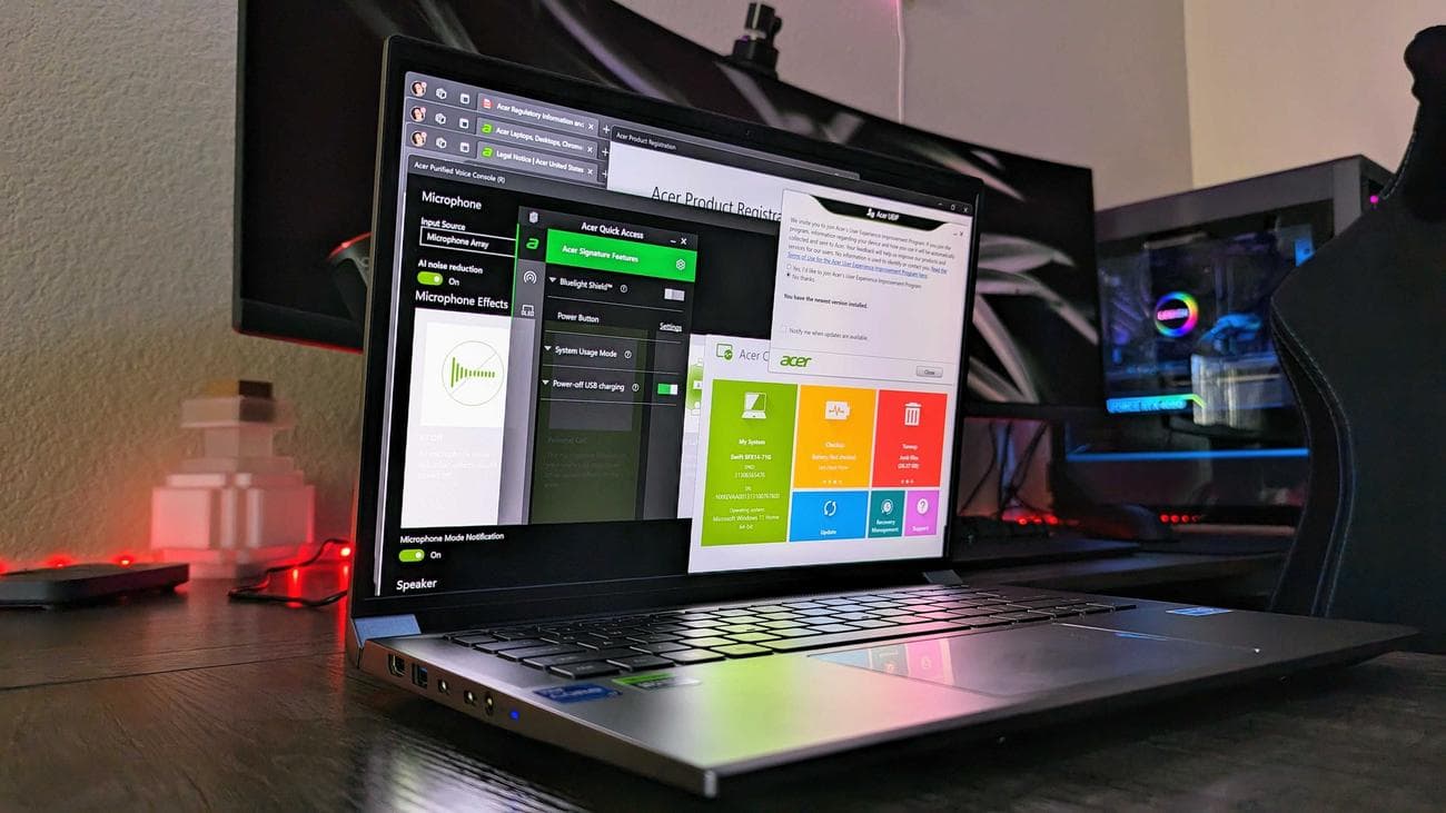 Acer Swift X 14 (SFX14-71G) review: A great OLED display isn't enough on its own, Acer Swift X 14 (SFX14-71G) review: A great OLED display isn’t enough on its own, TechWar.GR