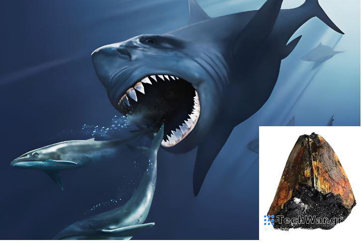 Ανακαλύφθηκε στον πυθμένα του ωκεανού το πρώτο καλοδιατηρημένο δόντι καρχαρία μεγαλόδοντα / FOXreport.gr