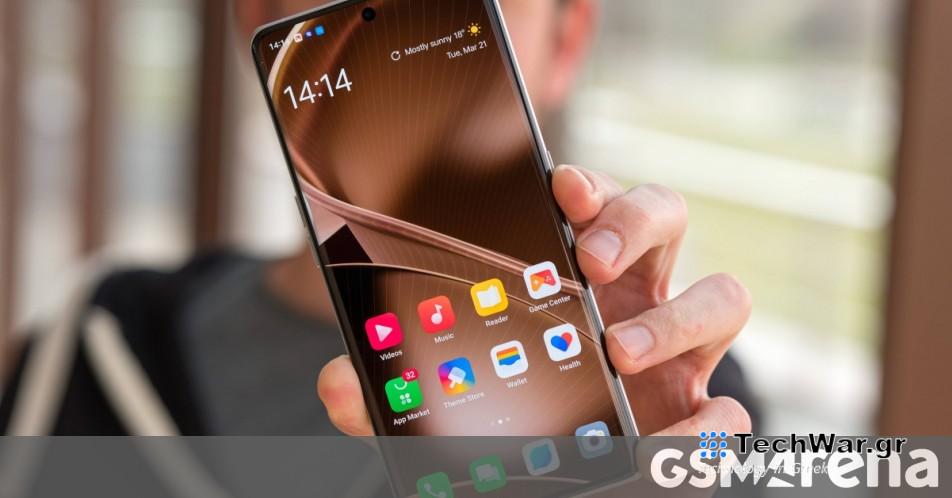 Αποκαλύφθηκαν οι προδιαγραφές της οθόνης Oppo Find X7 και Find X7 Ultra, δεν φαίνεται Pro