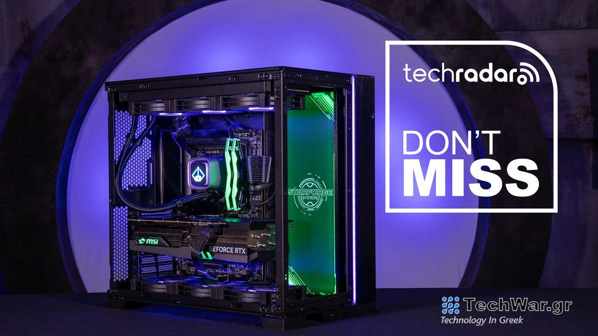 An image of the Starforge Systems Voyager II Elite with a TechRadar deals tag