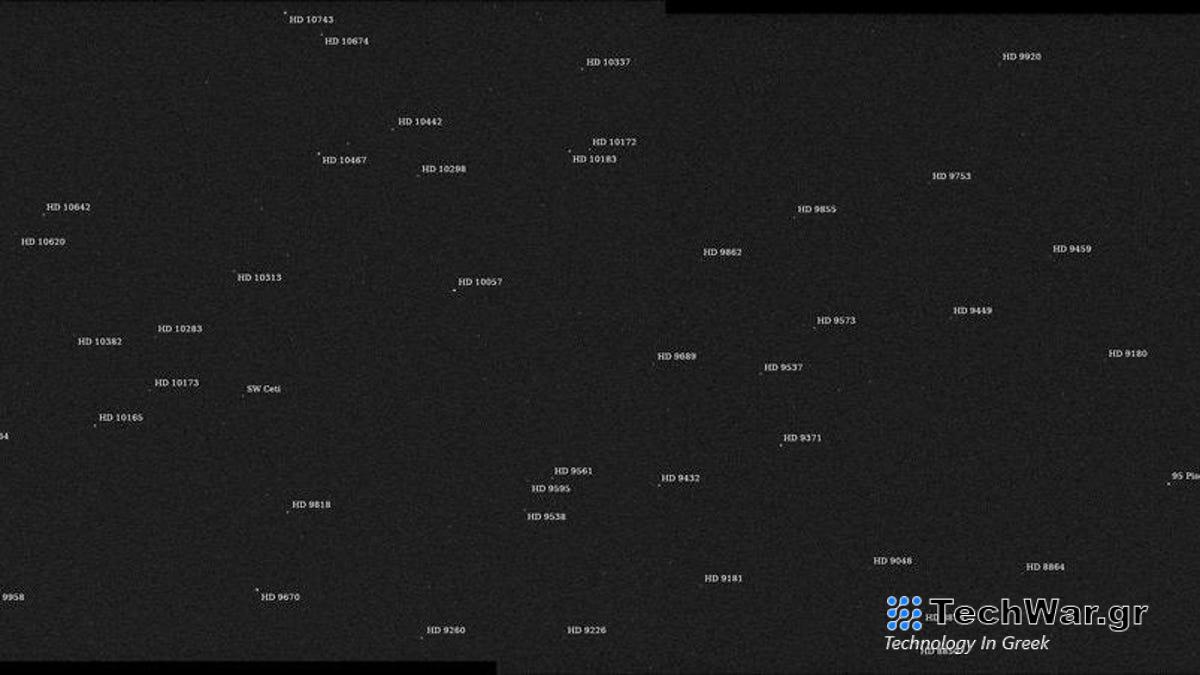 Αστεροειδής ανιχνευτής της NASA τραβά την πρώτη εικόνα, αποκαλύπτοντας ένα πεδίο αστεριών
