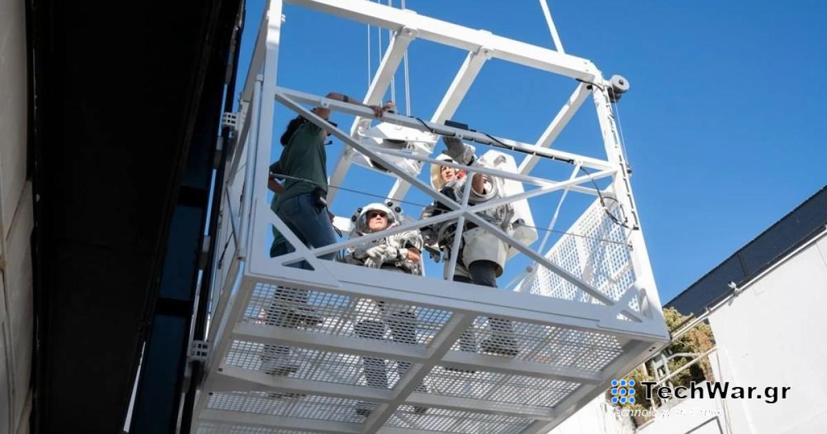 Δοκίμασε τον ανελκυστήρα που θα κατεβάσει τους αστροναύτες στη Σελήνη
