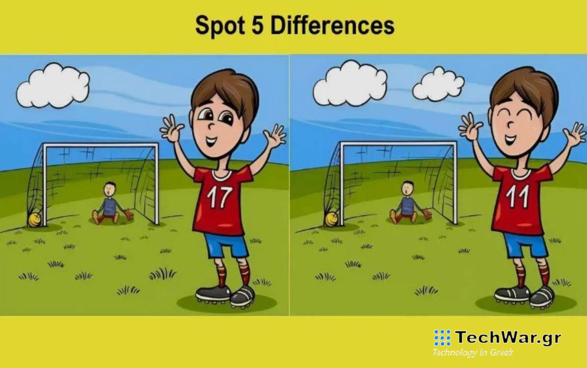Είστε εξαιρετικά έξυπνοι εάν βρείτε τις 5 διαφορές σε 12 δευτερόλεπτα / FOXreport.gr