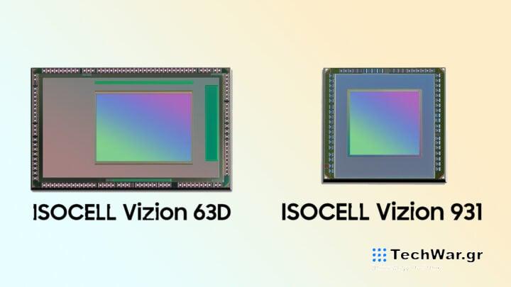 ISOCELL Vizion 63D 931 Sensors