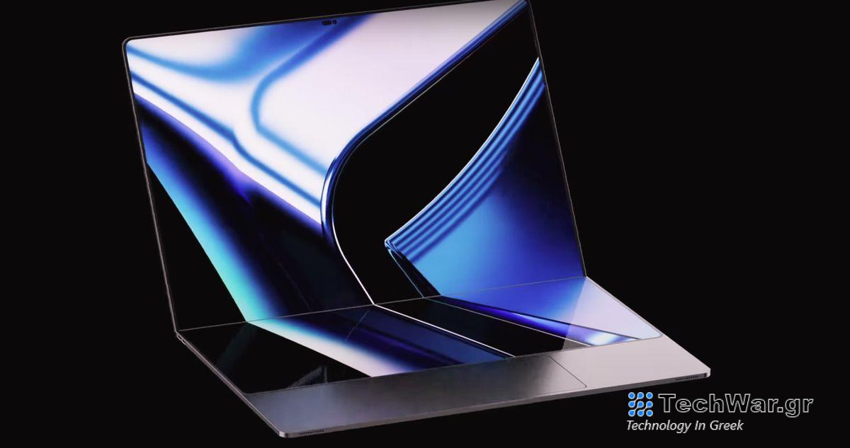 Foldable MacBook concept