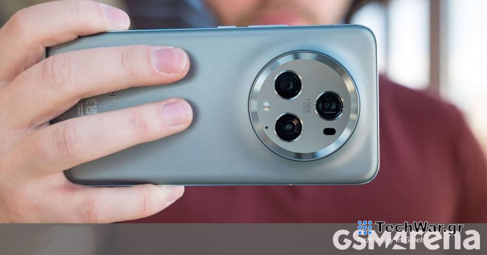 Λεπτομερής κάμερα Honor Magic6, με φακό μεταβλητού διαφράγματος και κάμερα περισκοπίου 160 MP