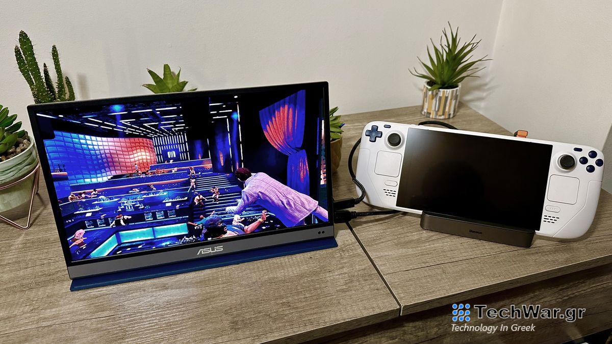 Asus ZenScreen OLED Portable Monitor - Max Payne 3