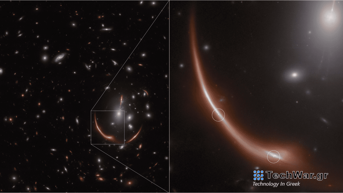 Ο Webb εντοπίζει αρχαία σουπερνόβα σε βαρυτικό φακό
